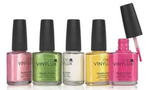 CND Vinylux bottles Manchester nataya beauty city centre