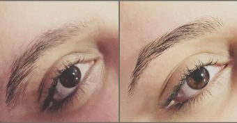 eyebrow shaping Lycon wax design brows nataya beauty manchester